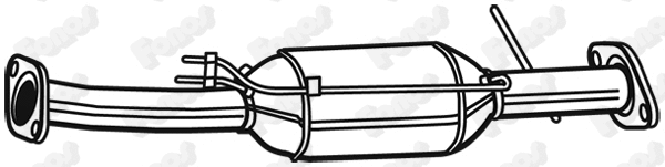 Soot/Particulate Filter, exhaust system (73153)