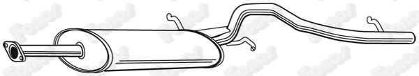 Rear Muffler (21473)