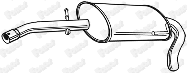 Rear Muffler (610630)