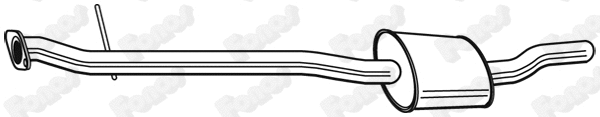 Centre Muffler (23757)