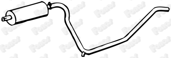 Centre Muffler (617597)
