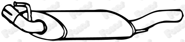 Rear Muffler (17043)