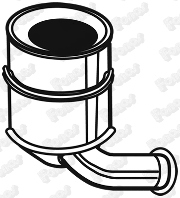 Soot/Particulate Filter, exhaust system (73072)
