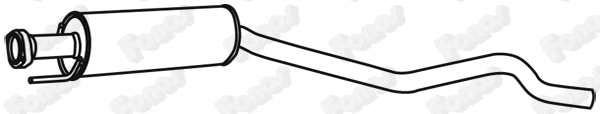 Centre Muffler (617168)