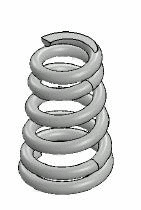 Spring, muffler
