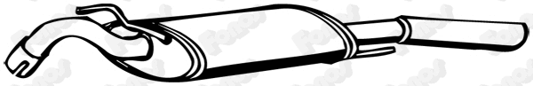 Rear Muffler (14436)