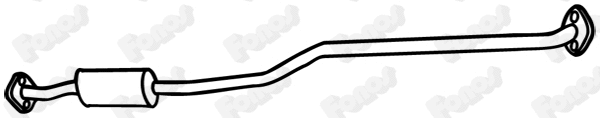 Centre Muffler (18568)