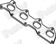 Gasket, exhaust pipe (80344)