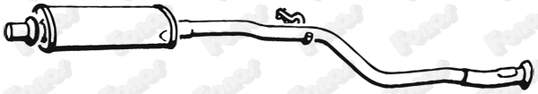 Centre Muffler (615219)