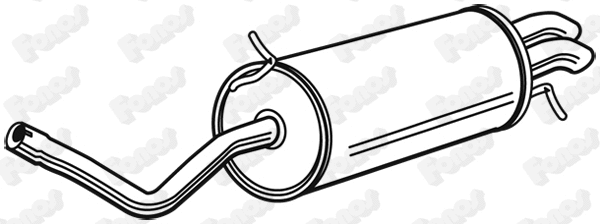 Rear Muffler (616359)