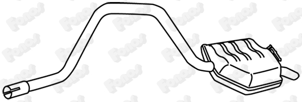 Rear Muffler (619308)