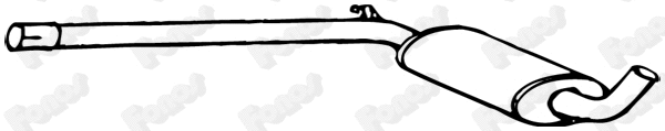 Centre Muffler (610197)