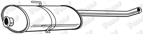 Centre Muffler (610609)
