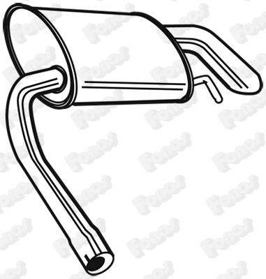 Rear Muffler (619565)