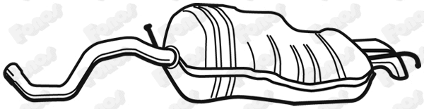 Rear Muffler (21567)