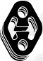 Rubber Strip, exhaust system (80152)