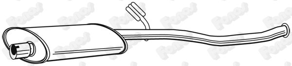 Centre Muffler (615599)