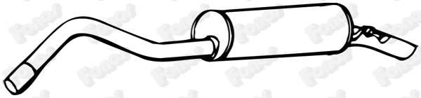 Rear Muffler (619436)