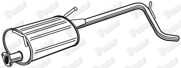 Centre Muffler (616366)