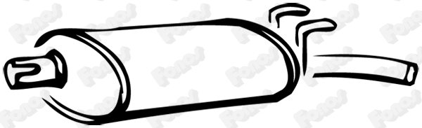 Rear Muffler (611173)