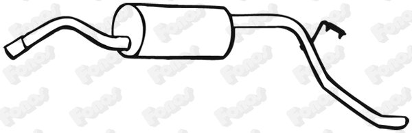 Rear Muffler (619228)