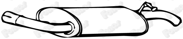 Rear Muffler (619197)