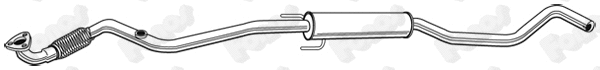 Centre Muffler (617576)
