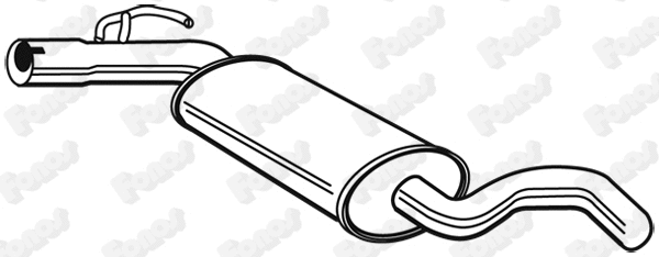Centre Muffler (616329)