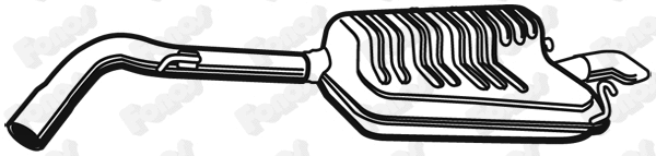 Rear Muffler (21320)