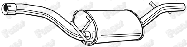 Rear Muffler (619851)