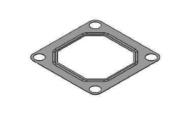 Gasket, exhaust pipe (81848)
