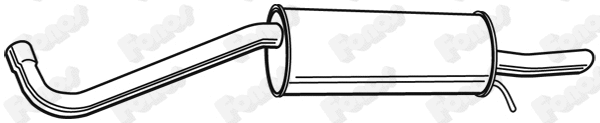 Rear Muffler (23379)