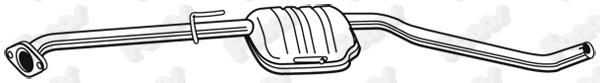 Centre Muffler (617442)