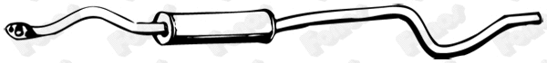 Centre Muffler (07846)
