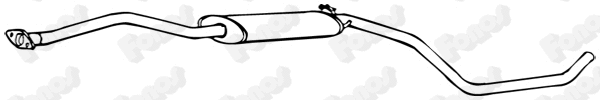 Centre Muffler (16126)
