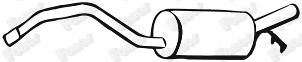 Rear Muffler (619229)