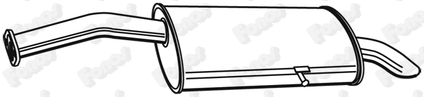 Rear Muffler (610666)