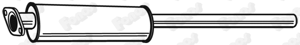 Centre Muffler (23210)