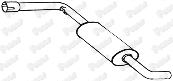 Centre Muffler (616465)