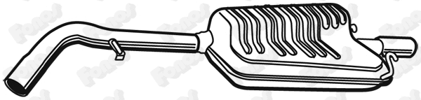 Rear Muffler (619458)