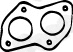 Gasket, exhaust pipe (80046)
