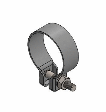 Clamping Piece, exhaust system (82063)