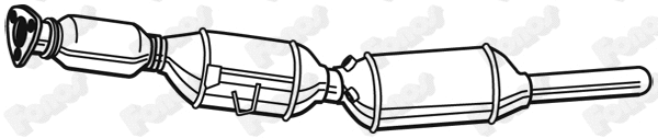 Soot/Particulate Filter, exhaust system (73176)