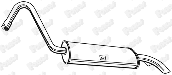 Rear Muffler (610611)