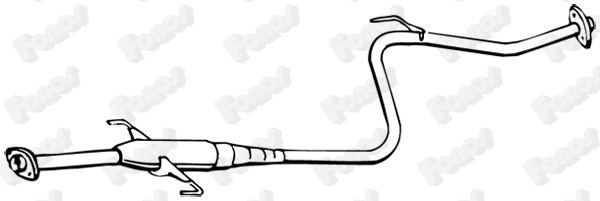 Centre Muffler (16708)