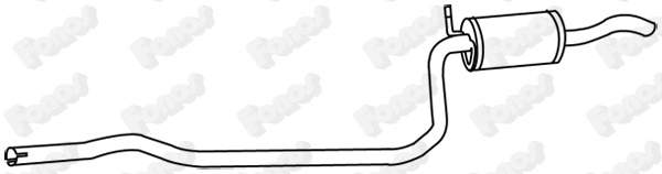 Centre Muffler (619409)
