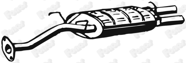 Rear Muffler (615664)