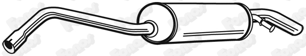Rear Muffler (619844)