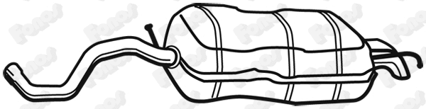Rear Muffler (616568)
