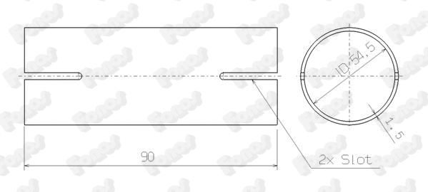 Pipe Connector, exhaust system (82466)